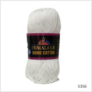 חוט כותנה עבה- home cotton- גוון 122-01- לבן